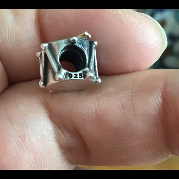 Pandora two tone drum charm - Picture 3 of 4